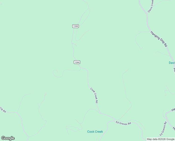 map of restaurants, bars, coffee shops, grocery stores, and more near State Road 1344 in Cherokee County