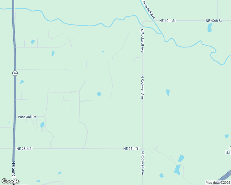 map of restaurants, bars, coffee shops, grocery stores, and more near in Blanchard