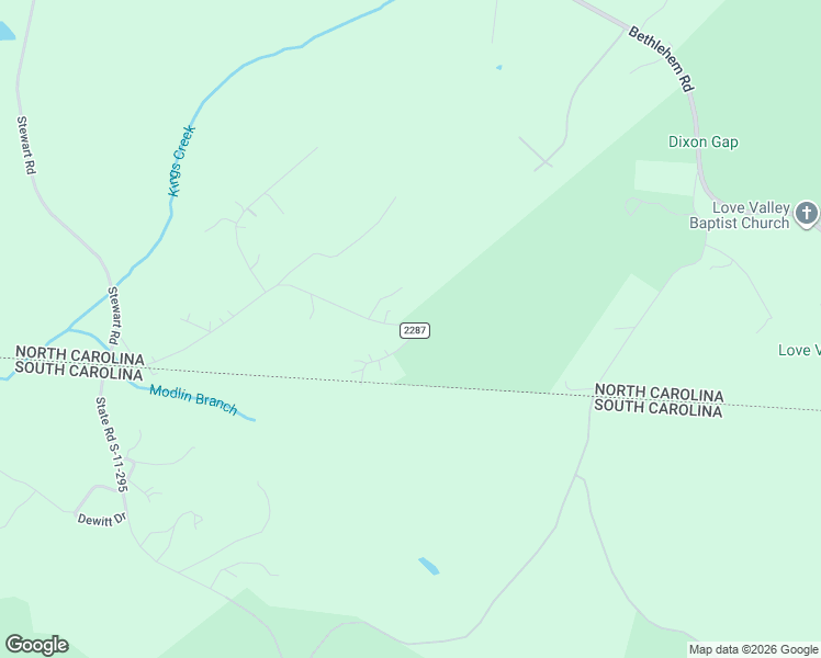 map of restaurants, bars, coffee shops, grocery stores, and more near 228-248 Farris Road in Kings Mountain