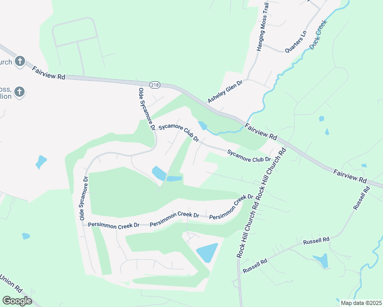 map of restaurants, bars, coffee shops, grocery stores, and more near 7635 Fairway Mist Court in Mint Hill