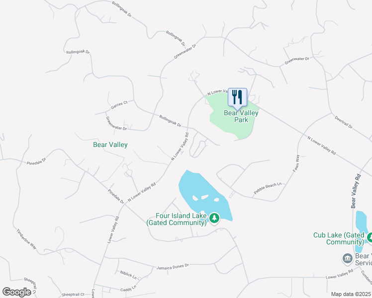 map of restaurants, bars, coffee shops, grocery stores, and more near 1 Cloverleaf Court in Tehachapi