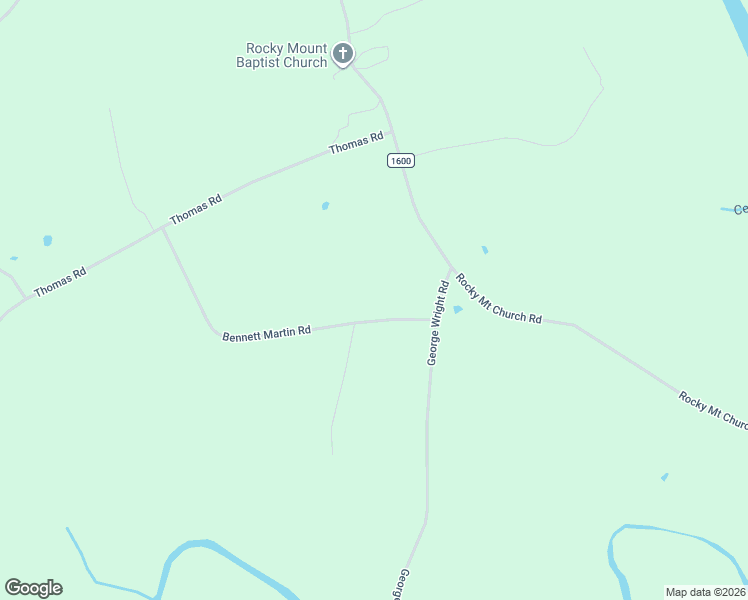 map of restaurants, bars, coffee shops, grocery stores, and more near 170 Bennett Martin Road in Polkton