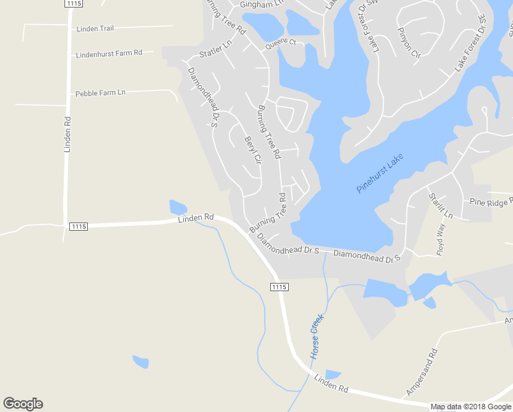 map of restaurants, bars, coffee shops, grocery stores, and more near 3 Pearl Ct in Pinehurst