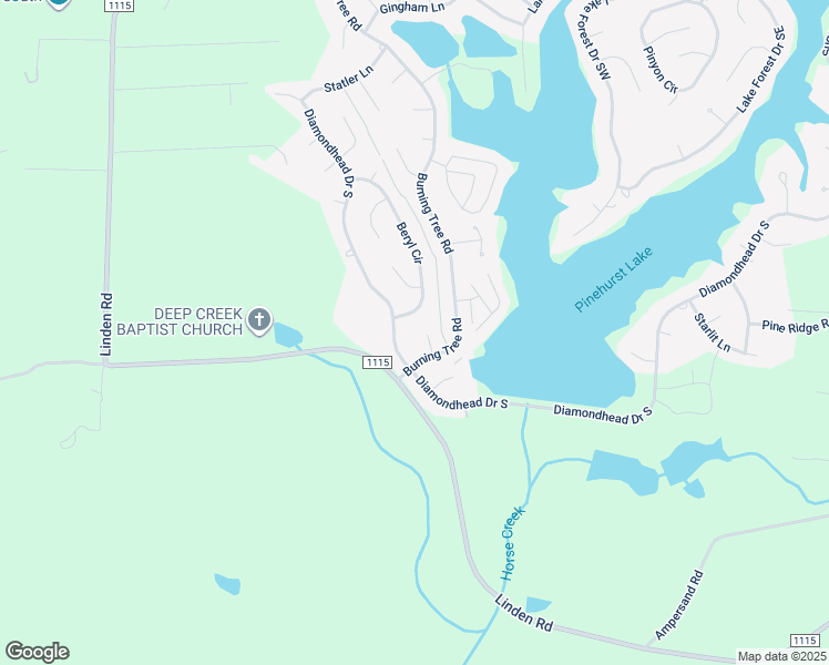 map of restaurants, bars, coffee shops, grocery stores, and more near 3 Pearl Ct in Pinehurst