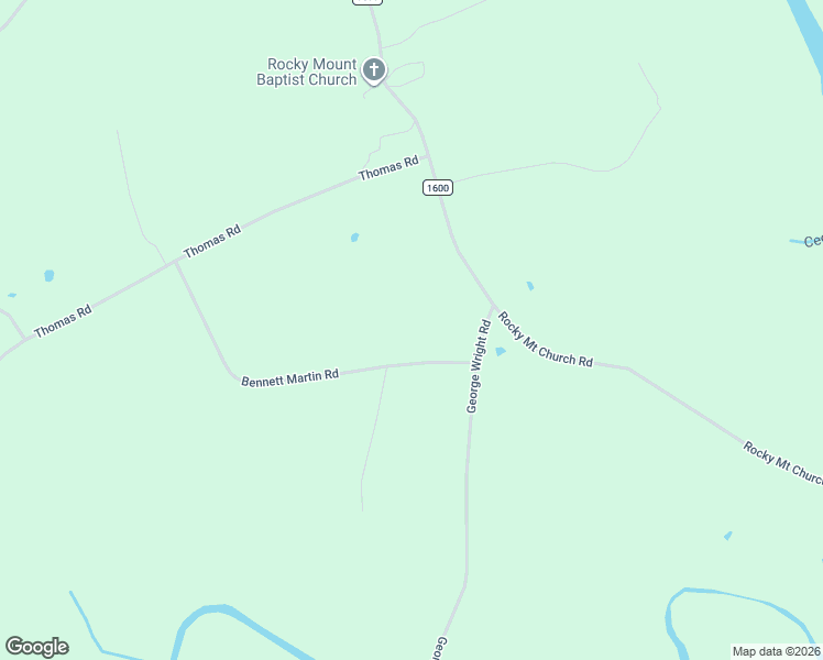 map of restaurants, bars, coffee shops, grocery stores, and more near 170 Bennett Martin Road in Polkton