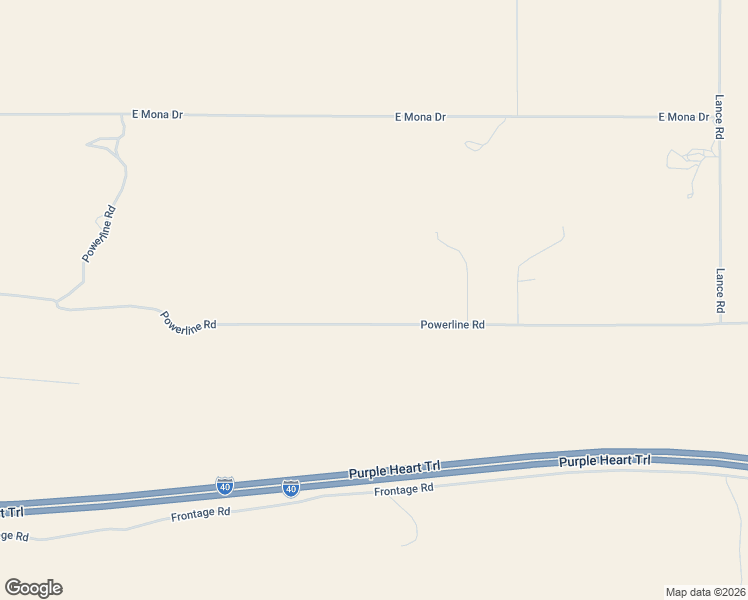 map of restaurants, bars, coffee shops, grocery stores, and more near 14799 Powerline Road in Kingman