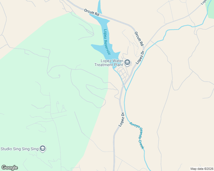 map of restaurants, bars, coffee shops, grocery stores, and more near 250 Mission Springs Road in Arroyo Grande