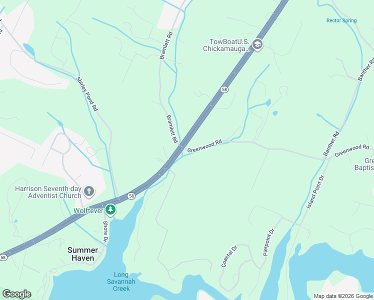 map of restaurants, bars, coffee shops, grocery stores, and more near 7200 Greenwood Road in Harrison