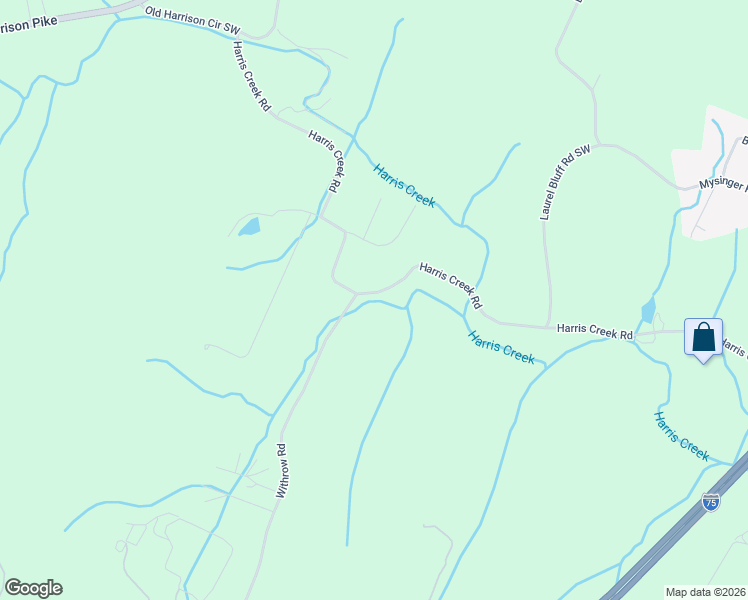 map of restaurants, bars, coffee shops, grocery stores, and more near 1459 Harris Creek Road in McDonald