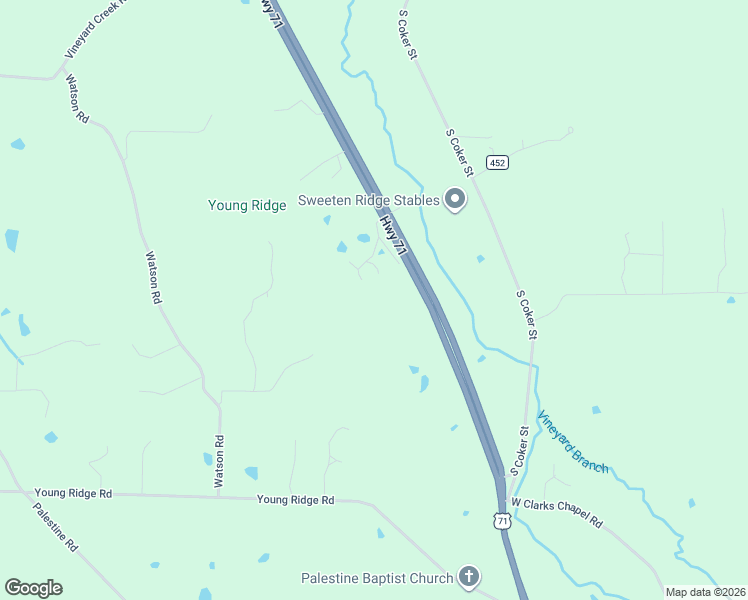 map of restaurants, bars, coffee shops, grocery stores, and more near 20448 U.S. 71 in Greenwood