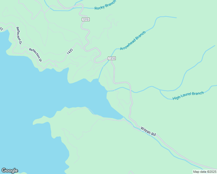 map of restaurants, bars, coffee shops, grocery stores, and more near 50 Sunset Drive in Topton
