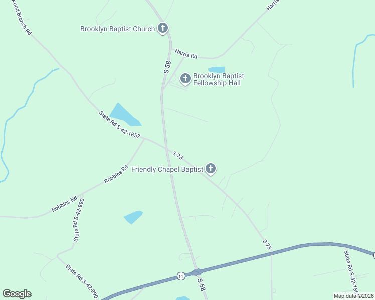 map of restaurants, bars, coffee shops, grocery stores, and more near 240 Arrowood Branch Road in Chesnee