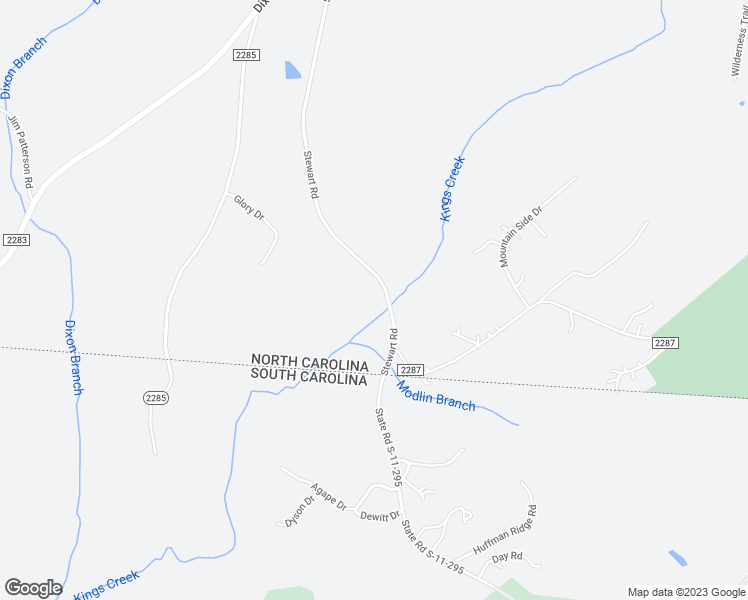 map of restaurants, bars, coffee shops, grocery stores, and more near 248 Stewart Road in Kings Mountain