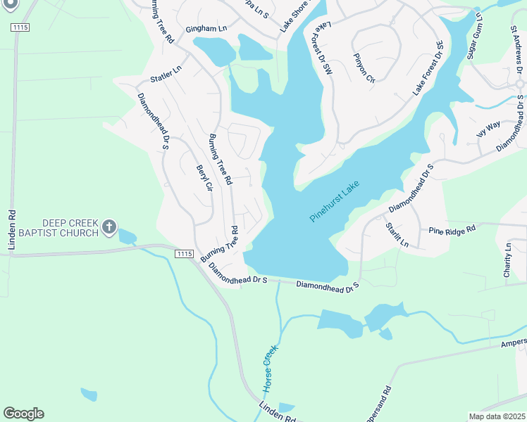 map of restaurants, bars, coffee shops, grocery stores, and more near in Pinehurst