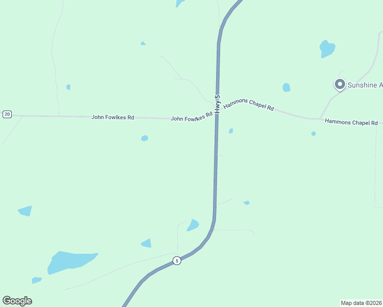 map of restaurants, bars, coffee shops, grocery stores, and more near 2348 Arkansas 5 in Mount Vernon