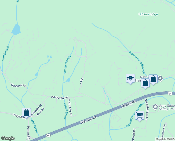 map of restaurants, bars, coffee shops, grocery stores, and more near 52 Maple Ridge Road in Franklin