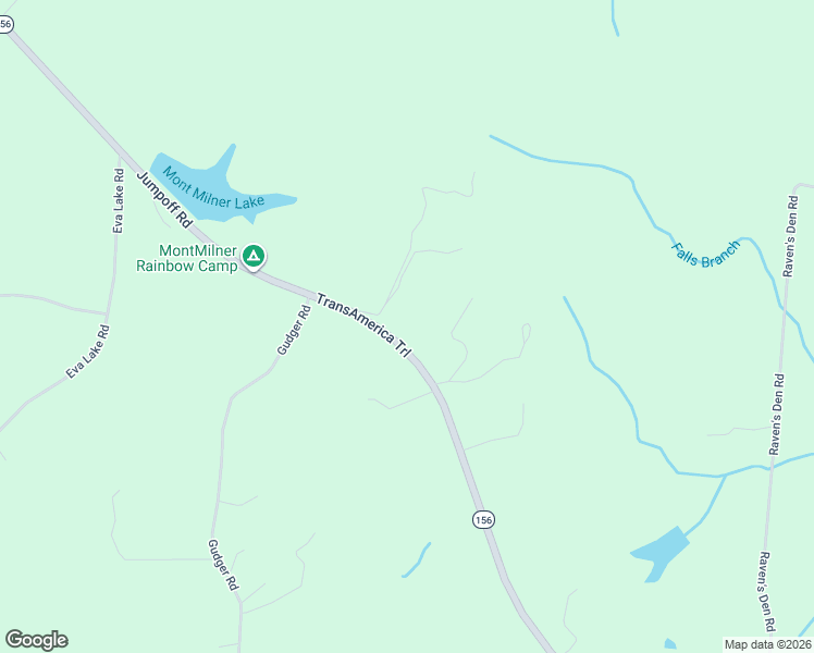 map of restaurants, bars, coffee shops, grocery stores, and more near 3711 Jumpoff Road in Sewanee