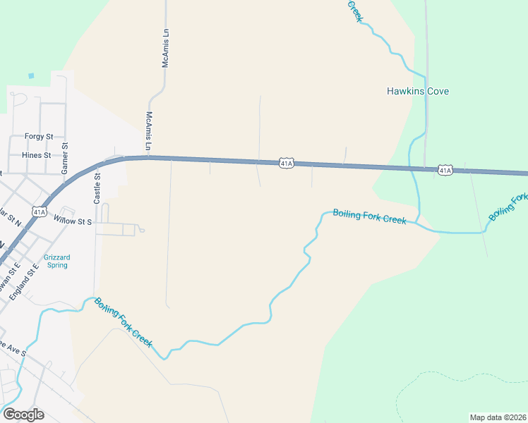 map of restaurants, bars, coffee shops, grocery stores, and more near 7456 Sewanee Highway in Cowan