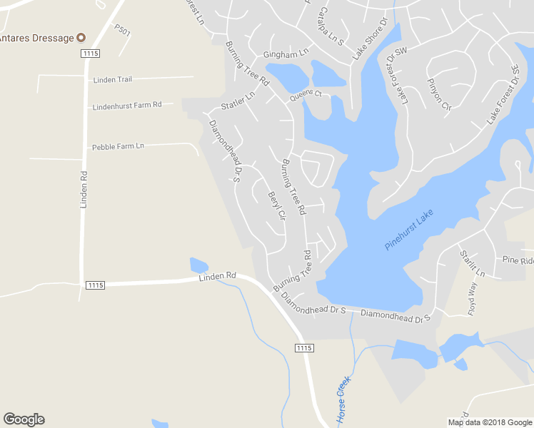 map of restaurants, bars, coffee shops, grocery stores, and more near 6 Onyx Lane South in Pinehurst
