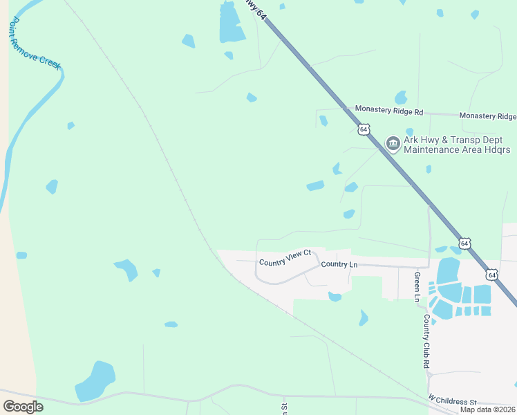 map of restaurants, bars, coffee shops, grocery stores, and more near in Morrilton