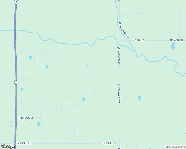 map of restaurants, bars, coffee shops, grocery stores, and more near 1701 High Ridge Drive in Blanchard