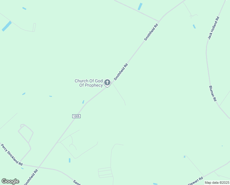 map of restaurants, bars, coffee shops, grocery stores, and more near 7156 Smithfield Road in Godwin