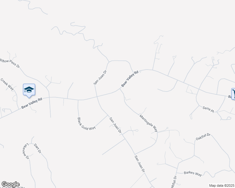 map of restaurants, bars, coffee shops, grocery stores, and more near 27900 Bear Valley Road in Tehachapi