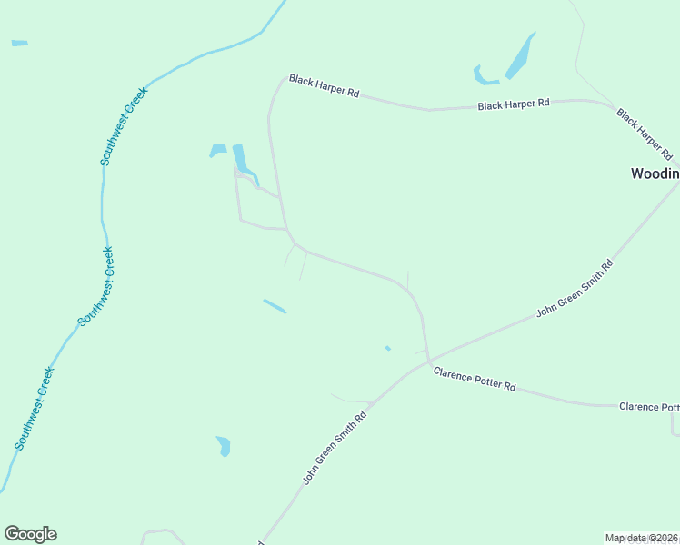 map of restaurants, bars, coffee shops, grocery stores, and more near 976 Black Harper Road in Kinston