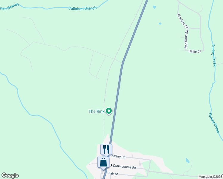 map of restaurants, bars, coffee shops, grocery stores, and more near 2515 U.S. 43 in Leoma