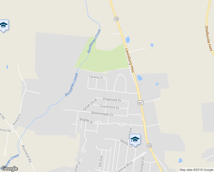 map of restaurants, bars, coffee shops, grocery stores, and more near 843 Fairway Drive in Fayetteville