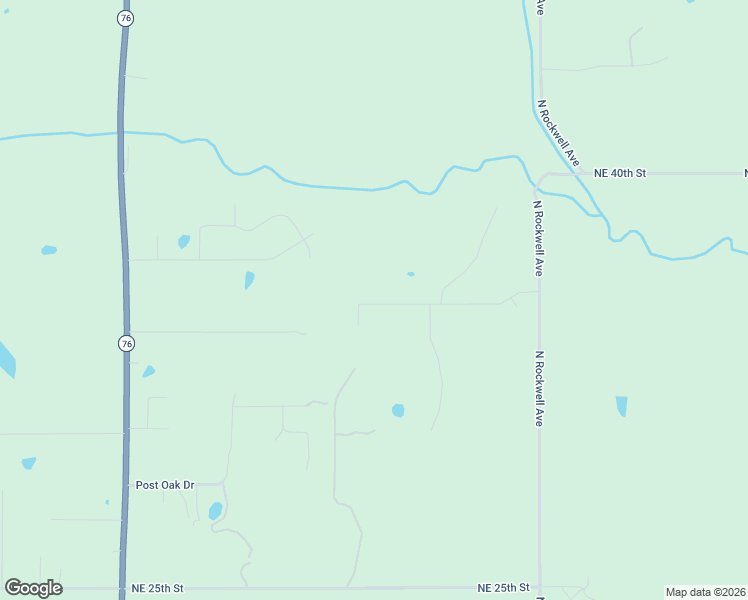 map of restaurants, bars, coffee shops, grocery stores, and more near 1405 High Ridge Drive in Blanchard