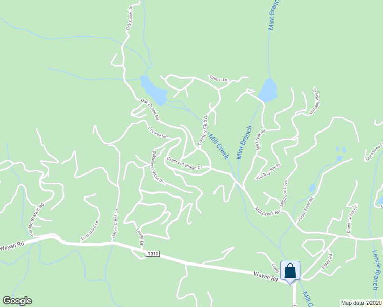 map of restaurants, bars, coffee shops, grocery stores, and more near 8 Mountain View Villas in Franklin