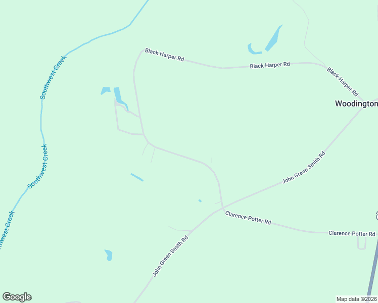 map of restaurants, bars, coffee shops, grocery stores, and more near 976-1098 Black Harper Road in Kinston