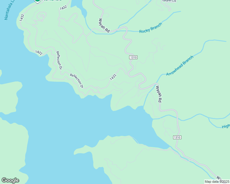 map of restaurants, bars, coffee shops, grocery stores, and more near 123 Nantahala Cove Road in Topton
