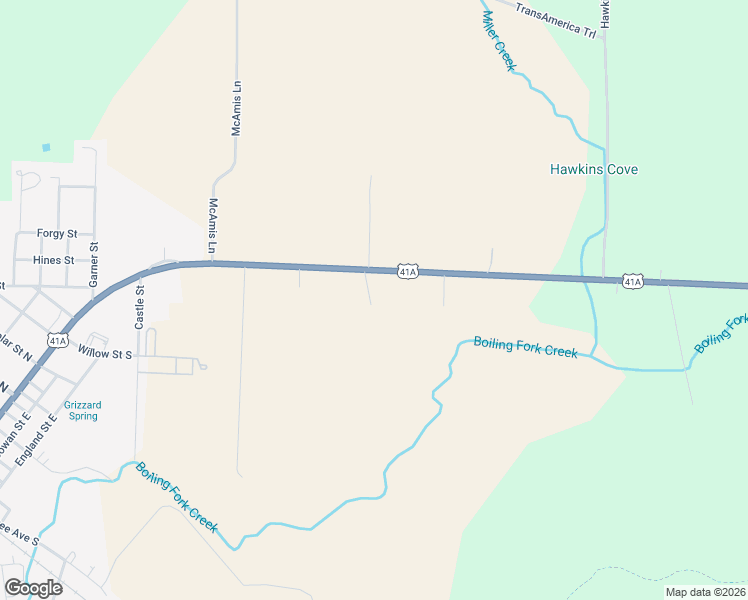 map of restaurants, bars, coffee shops, grocery stores, and more near 7456 Sewanee Highway in Cowan