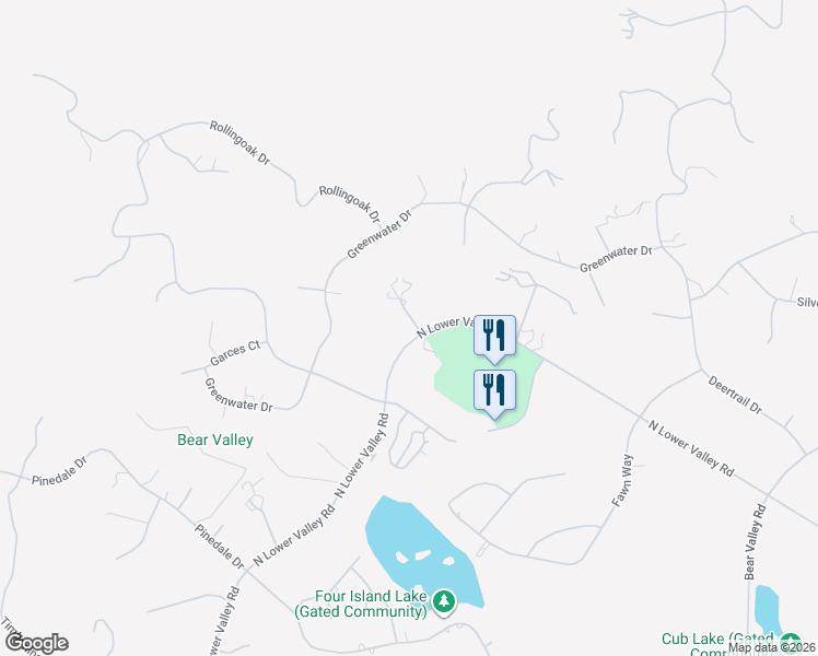map of restaurants, bars, coffee shops, grocery stores, and more near 29731 North Lower Valley Road in Tehachapi