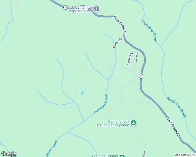 map of restaurants, bars, coffee shops, grocery stores, and more near 534 Choctaw Trail in Chattanooga
