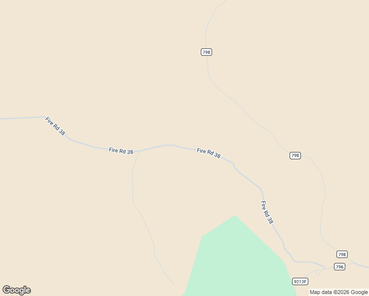 map of restaurants, bars, coffee shops, grocery stores, and more near Fire Road 38 in Coconino County