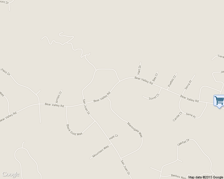 map of restaurants, bars, coffee shops, grocery stores, and more near 27821 Bear Valley Rd in Tehachapi