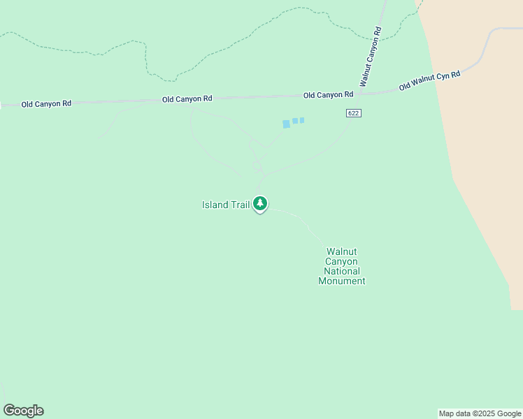 map of restaurants, bars, coffee shops, grocery stores, and more near 3 Walnut Canyon Road in Flagstaff