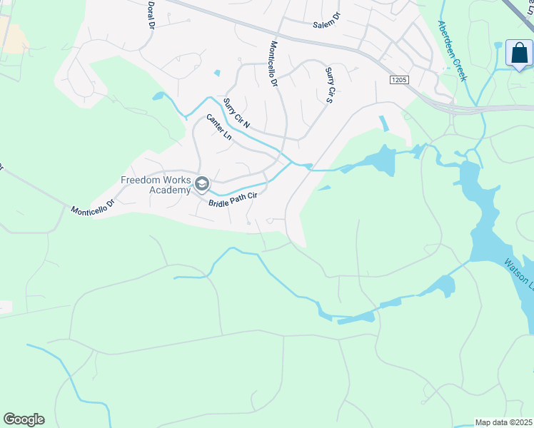 map of restaurants, bars, coffee shops, grocery stores, and more near 20 Pebble Beach Place in Pinehurst