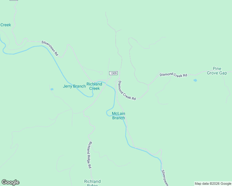 map of restaurants, bars, coffee shops, grocery stores, and more near 4351 Diamond Creek Road in Lake Toxaway