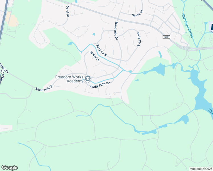 map of restaurants, bars, coffee shops, grocery stores, and more near 1 Stirrup Place in Pinehurst