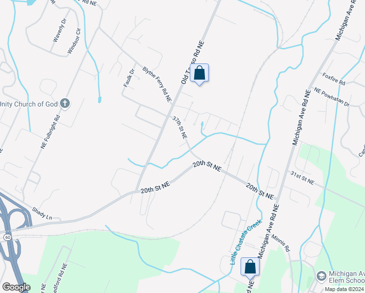 map of restaurants, bars, coffee shops, grocery stores, and more near 3015 20th Street Northeast in Cleveland