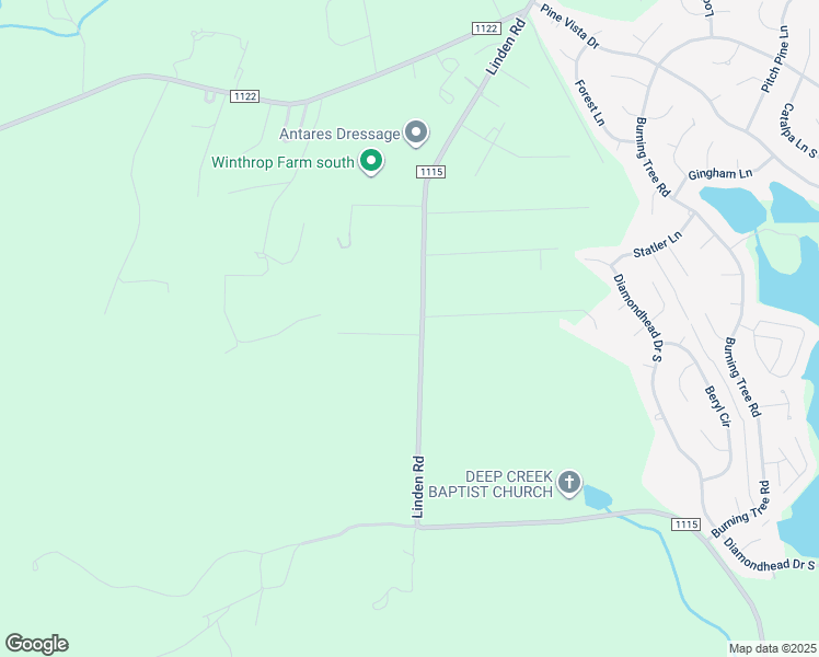 map of restaurants, bars, coffee shops, grocery stores, and more near 114 Linden Pines Place in Aberdeen