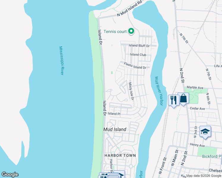 map of restaurants, bars, coffee shops, grocery stores, and more near 91 Delta Cove in Memphis