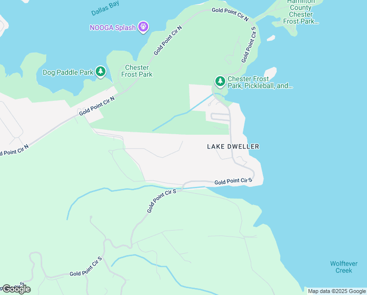 map of restaurants, bars, coffee shops, grocery stores, and more near 7918 Cove Ridge Drive in Hamilton County