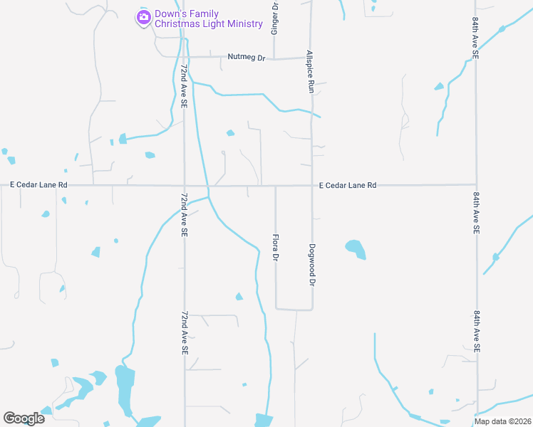 map of restaurants, bars, coffee shops, grocery stores, and more near 3616 Flora Drive in Norman