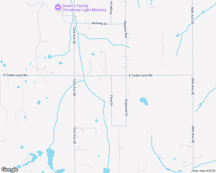map of restaurants, bars, coffee shops, grocery stores, and more near 3616 Flora Drive in Norman