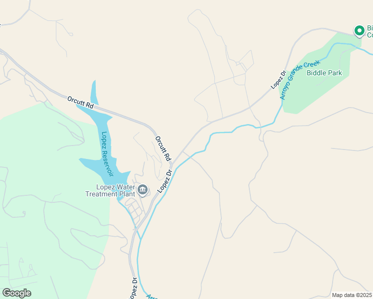 map of restaurants, bars, coffee shops, grocery stores, and more near 2864 Lopez Drive in Arroyo Grande